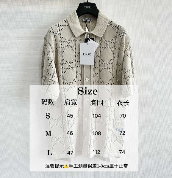 D*ior shirt Top Quality D17 20240511-30