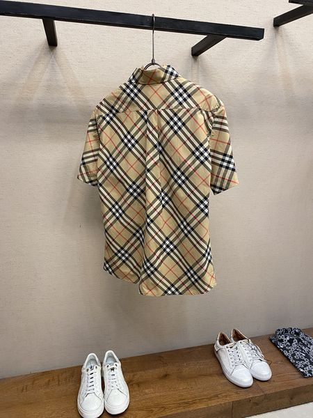 B*URBERRY  shirt Top Quality D17 20240515-7