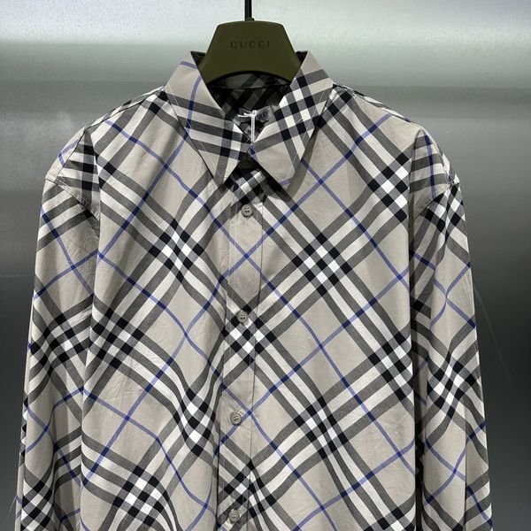 B*URBERRY  shirt Top Quality D17 20240518-1