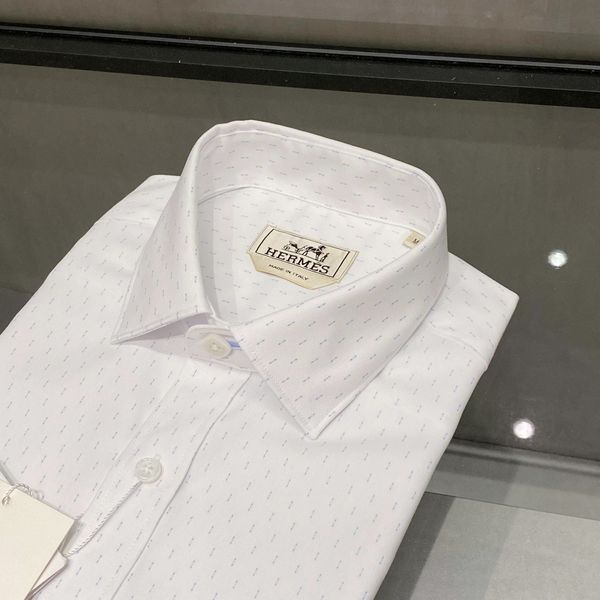 H*ermes shirt Top Quality D17 20240523-3