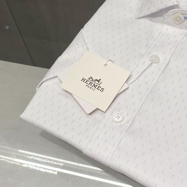 H*ermes shirt Top Quality D17 20240523-3