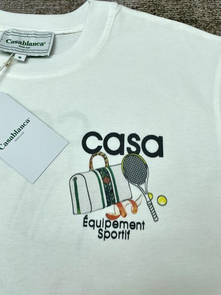C*asablanca T-shirt Top Quality AML20240605-7