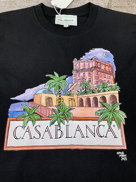 C*asablanca T-shirt Top Quality AML20240605-33