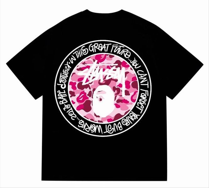 B*ape T-shirt Top Quality Qiqi 20240718-109