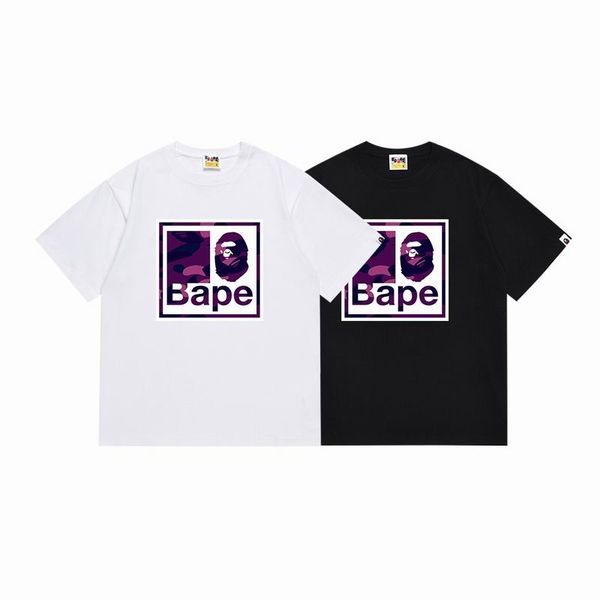 B*ape T-shirt Top Quality Qiqi 20240719-65