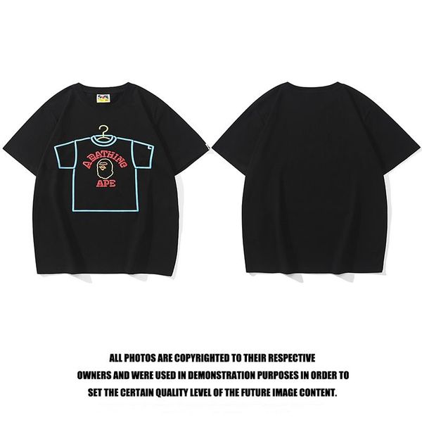B*ape T-shirt Top Quality Qiqi 20240720-36