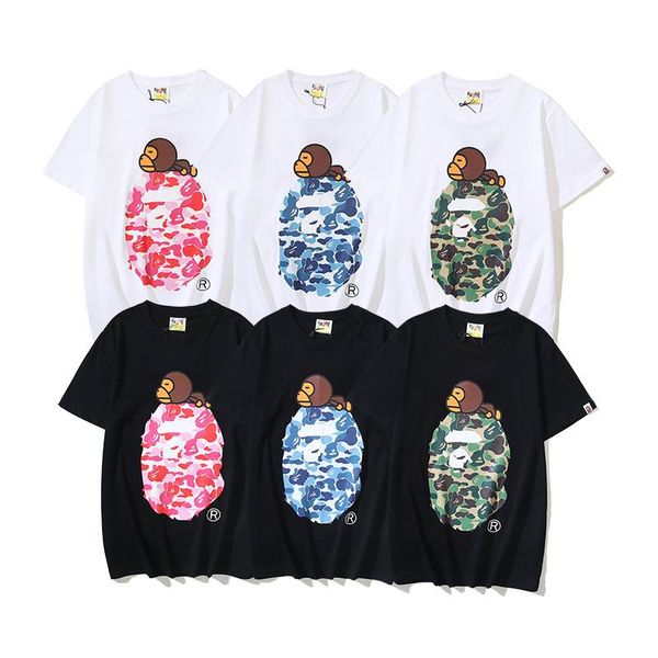 B*ape T-shirt Top Quality Qiqi 20240720-53