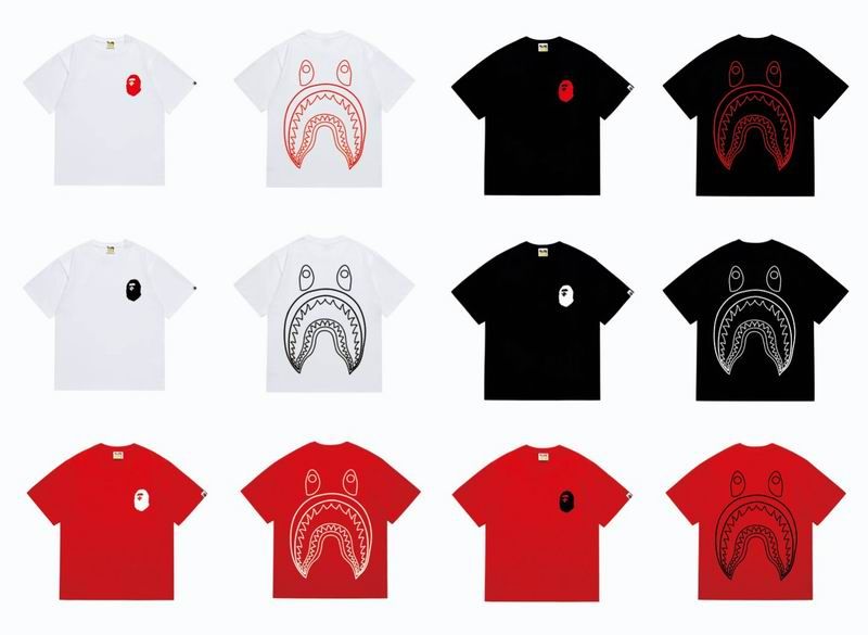 B*ape T-shirt Top Quality Qiqi 20240718-110