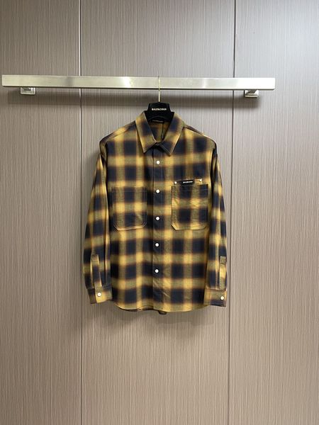 B*alenciaga   shirt Top Quality D17 20240819-31