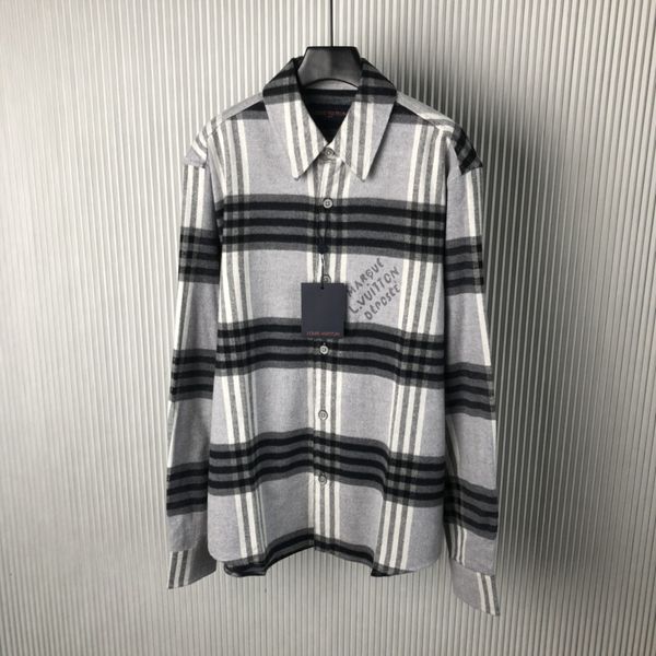 L*ouis V*uitton  shirt Top Quality D17 20240821-67