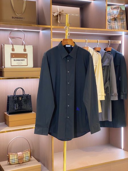 B*URBERRY  shirt Top Quality D17 20240829-2