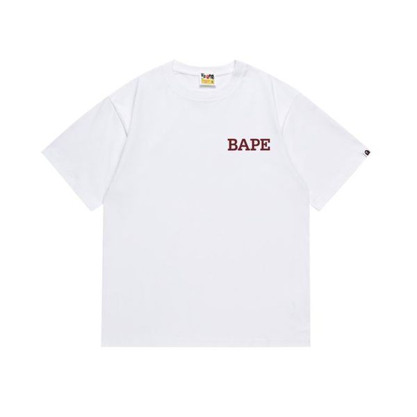 B*ape T-shirt Top Quality Qiqi 20250422-75