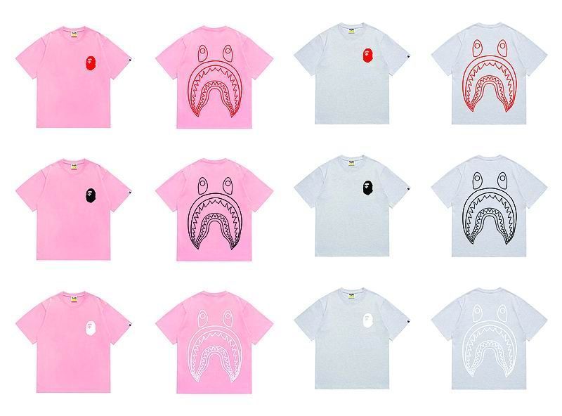 B*ape T-shirt Top Quality Qiqi 20250423-96