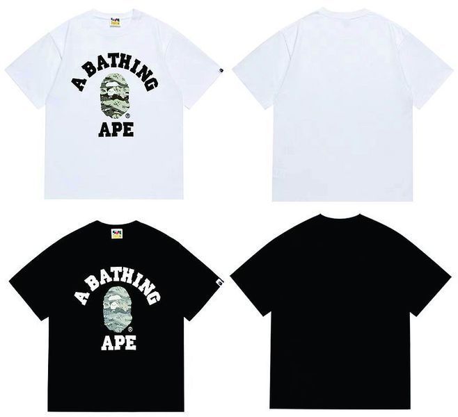 B*ape T-shirt Top Quality Qiqi 20250424-16