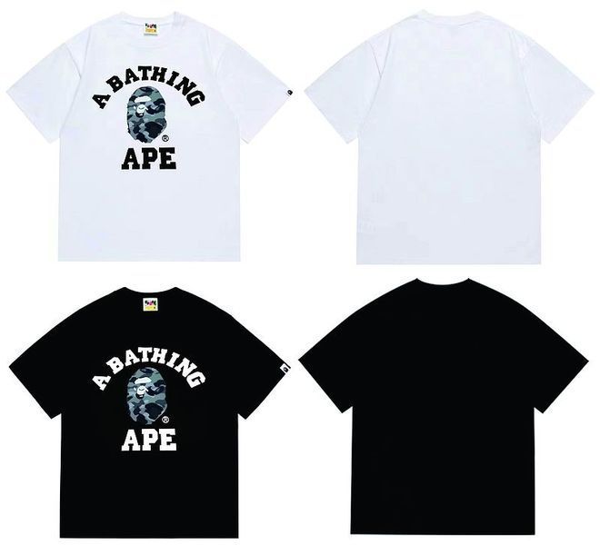 B*ape T-shirt Top Quality Qiqi 20250424-24
