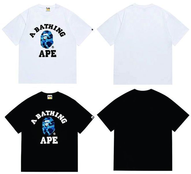 B*ape T-shirt Top Quality Qiqi 20250424-24