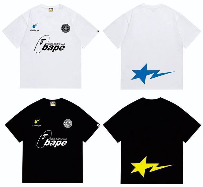 B*ape T-shirt Top Quality Qiqi 20250424-37