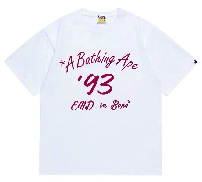 B*ape T-shirt Top Quality Qiqi 20250424-39