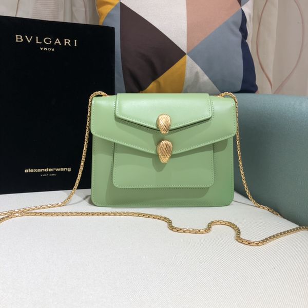 B*vlgari Top Bag 20*15*6.5cm
