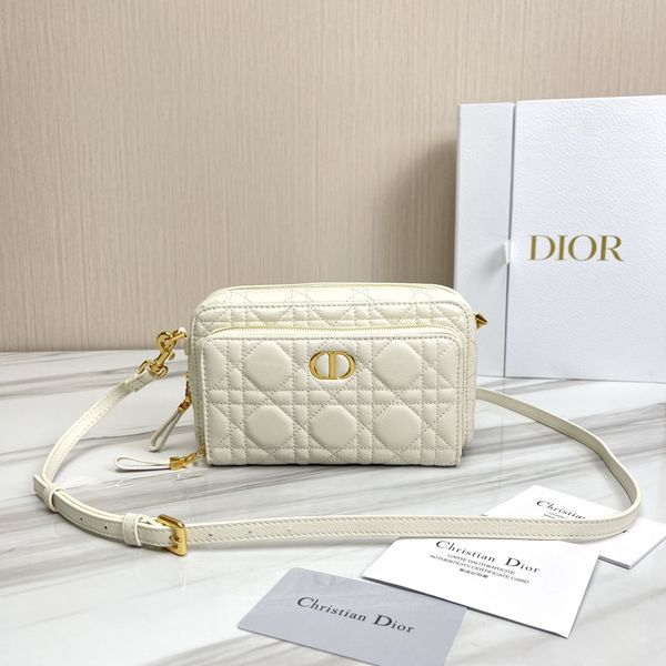 D*ior Top Bag 19*10.5*5cm
