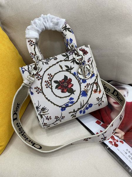 D*ior Top Bag 24*20*11cm