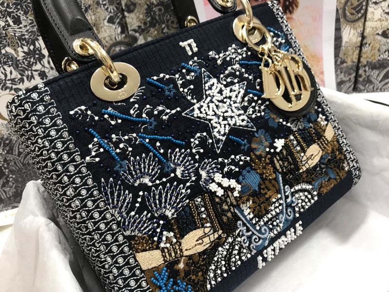 D*ior Top Bag 24*20*11cm