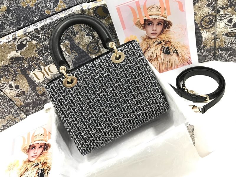 D*ior Top Bag 24*20*11cm