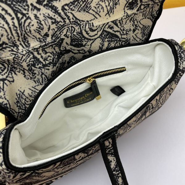 D*ior Top Bag 24*6*18cm