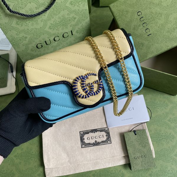G*ucci Top Bag 16.5*10.2*5.1cm