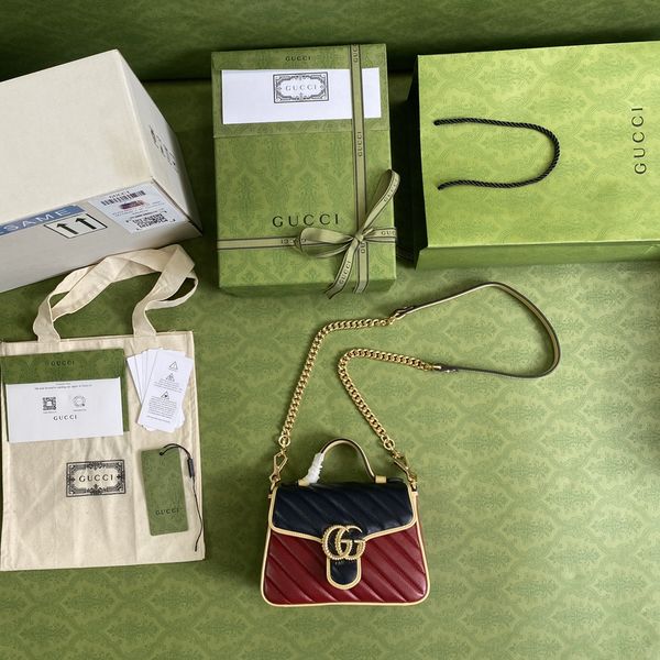 G*ucci Top Bag 21*15.5*8cm