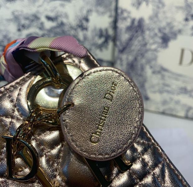 D*ior Top Bag 17*8*14cm