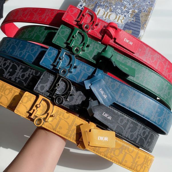 D*ior Belts Top Version 3.4cm