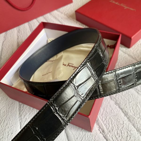 F*erragamo Belts Top Version 3.5cm