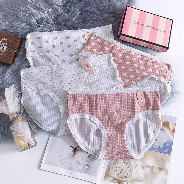 Women Underpants Top 4 Pieces